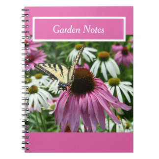 Tiger Frack Butterfly Blume Spiral Notebook Notizblock