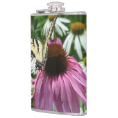Tiger Frack Butterfly Coneflower Drink Flasche Flachmann (Links)