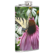 Tiger Frack Butterfly Coneflower Drink Flasche Flachmann (Rechts)