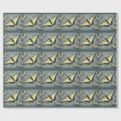 Tiger Frack Butterfly Geschenkpapier (Flach)