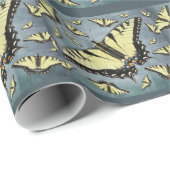 Tiger Frack Butterfly Geschenkpapier (Rolleneckpunkt)