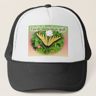 Tiger Frack Butterfly Jeden Tag ist ein Geschenk Truckerkappe