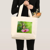 Tiger Frack Butterfly Jumbo Stoffbeutel (Vorderseite (Produkt))