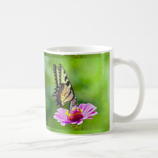 Tiger Frack Butterfly Kaffeetasse (Rechts)