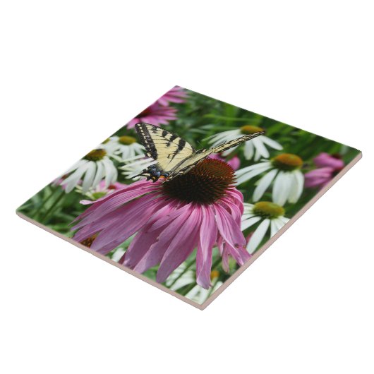 Tiger Frack Butterfly Keramik Tile Fliese (Seite)