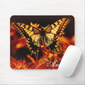 Tiger Frack Butterfly Mousepad (Mit Mouse)