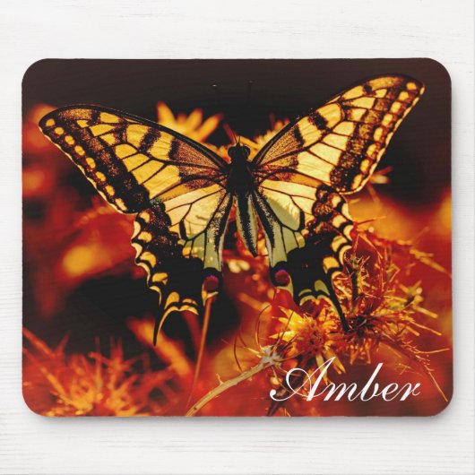 Tiger Frack Butterfly Mousepad (Vorne)