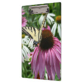 Tiger Frack Butterfly On Blume Clipboard Klemmbrett (Links)