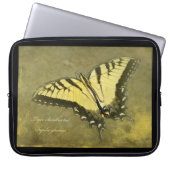 Tiger Frack Butterfly - Papilio glaucus Laptopschutzhülle (Vorderseite)
