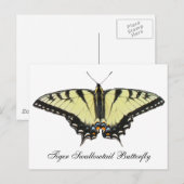 Tiger Frack Butterfly Postkarte (Vorne/Hinten)