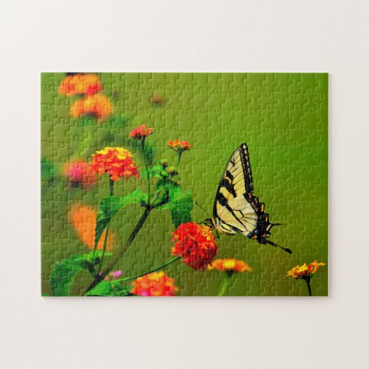 Tiger Frack Butterfly Puzzle (Horizontal)