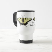 Tiger Frack Butterfly Reisebecher (Vorderseite Links)