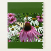 Tiger Frack Butterfly Täglicher Planer (Rückseite)