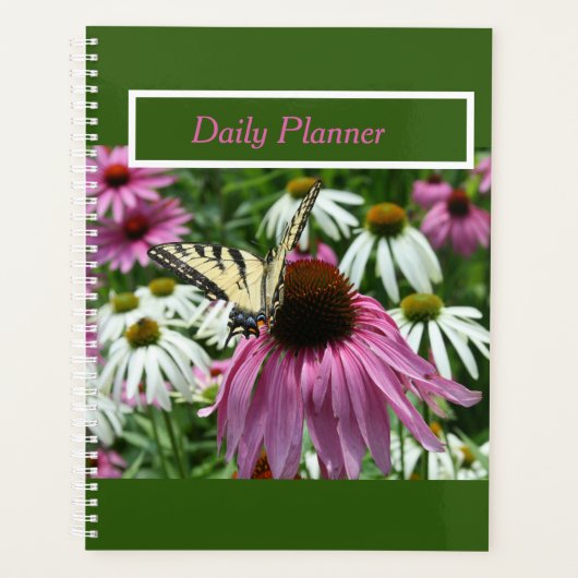 Tiger Frack Butterfly Täglicher Planer (Vorderseite)