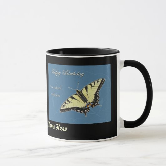 Tiger Frack Butterfly Tasse (Rechts)