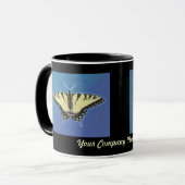 Tiger Frack Butterfly Tasse (Vorderseite Links)