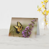 Tiger-Frack-Karte Karte (Gelbe Blume)