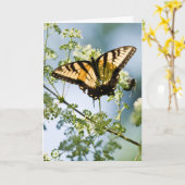 Tiger Frack Muttertagskarte Karte (Gelbe Blume)