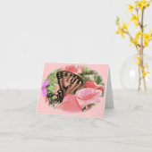 Tiger Frack Note Card Karte (Gelbe Blume)