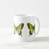 Tiger-Frack-Schmetterling Kaffeetasse (VorderseiteRechts)