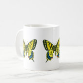 Tiger-Frack-Schmetterling Kaffeetasse (Vorderseite Links)