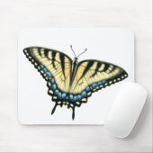 Tiger-Frack-Schmetterling Mousepad (Mit Mouse)