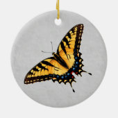 Tiger Frack Schmetterling-Ornament Keramik Ornament (Hinten)