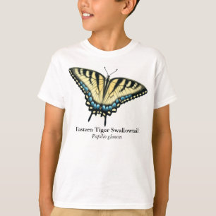 Tiger-Frack-Schmetterling scherzt T - Shirt