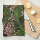 Tiger-Frack-Schmetterlinge auf Joe Pye Weed Handtuch (Viertel Falte)