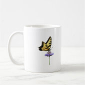 Tiger-Frack über Aster Kaffeetasse (Links)