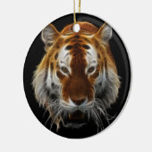 Tiger-Fraktal Keramikornament (Links)