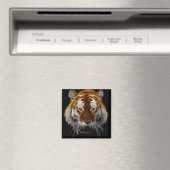 Tiger-Fraktal Magnet (In Situ (Geschirrspüler))