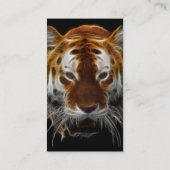 Tiger-Fraktal Visitenkarte (Rückseite)
