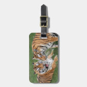 Tiger Friends-009 Gepäckanhänger (Vorderseite vertikal)