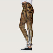 Tiger Fur Abstract Design Leggings (Links)
