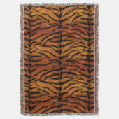 Tiger Fur Decke (Vorderseite Vertikal)