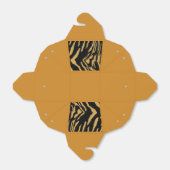 Tiger Fur Muster Geschenkschachtel (Ungefaltet)