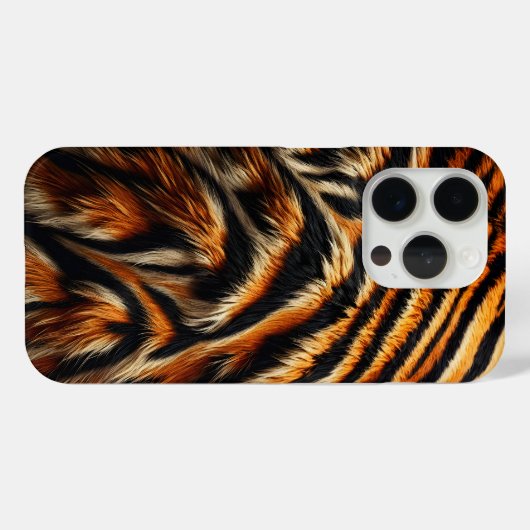 Tiger Fur Nah-up starke Hüllen (Rückseite (Horizontal))