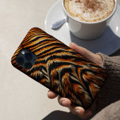 Tiger Fur Nah-up starke Hüllen