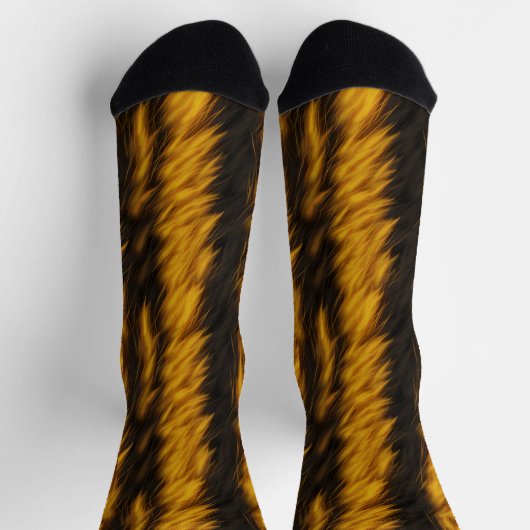 Tiger Fur Socks Socken (Oben)