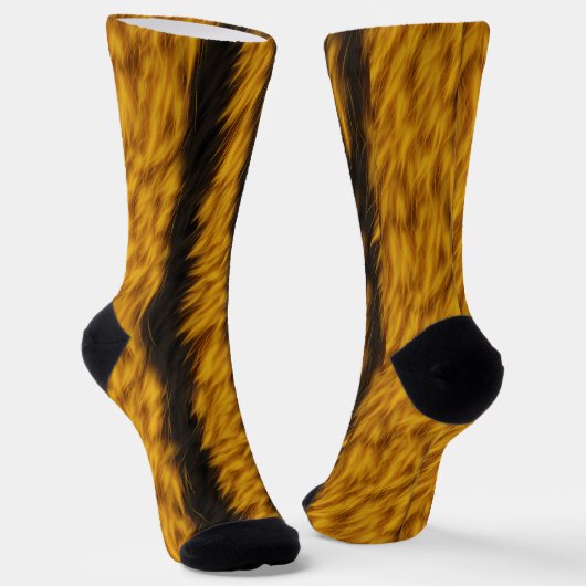 Tiger Fur Socks Socken (Gewinkelt)