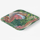 Tiger für Teller (Gewinkelt)