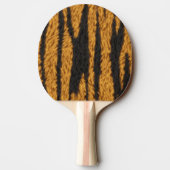 Tiger Fur Tischtennis Schläger (Rückseite)