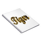 Tiger - Furry Text Notizblock (Rechte Seite)