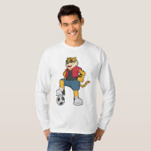 Tiger-Fußball-Fußball T-Shirt (Vorne ganz)