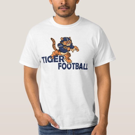 Tiger-Fußball T-Shirt (Vorderseite)