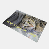 Tiger Fußmatte (Schrägansicht)