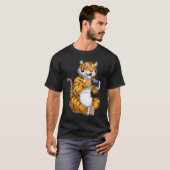 Tiger Gamer Controller T-Shirt (Vorne ganz)