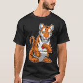 Tiger Gamer Controller T-Shirt (Vorderseite)