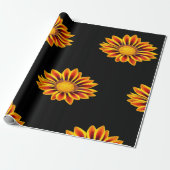 Tiger Gazania Wrapping Paper Geschenkpapier (Ungerollt)